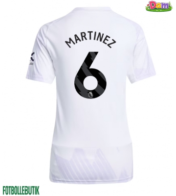 Manchester United Lisandro Martinez #6 Bortatröja Kvinnor 2025-26 Kortärmad